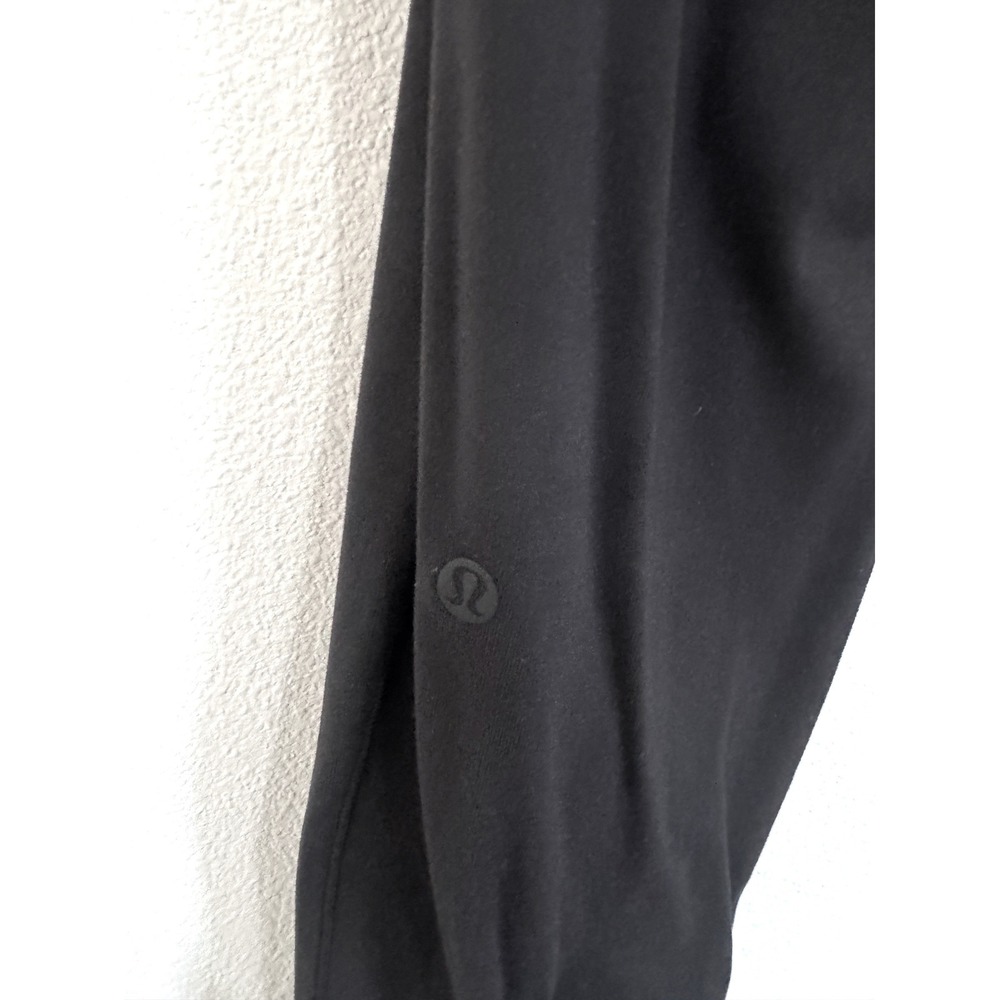 Lululemon On The Fly Jogger Black Drawstring High Rise Lounge Pants - Picture 6 of 7